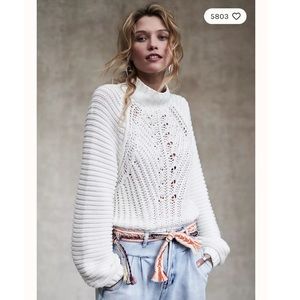 NWT Free people sweetheart sweater